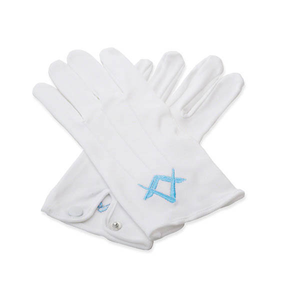Gants de haute qualité personnalisés brodés Francs-Maçons Maçonniques 100% coton respirant à séchage rapide réutilisables pour un usage quotidien en hiver personnalisés - Product Image 2