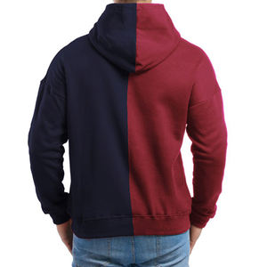 Sudadera con capucha recortada de peso pesado de fabricante de diseño personalizado Jersey de algodón de moda para hombre Sudadera con capucha Lisa gruesa cuadrada en blanco - Product Image 2