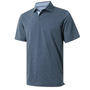 Polo de golf personnalisable pour homme, durable, élégant, à manches courtes, design simple, absorption d'humidité, nouveau produit vierge - Product Image 2