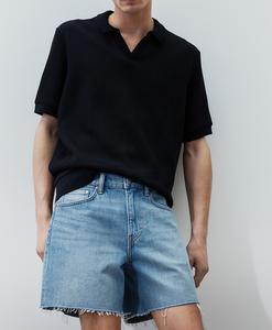 Short en jean 100% coton à 5 poches confortable et légèrement extensible de haute qualité pour hommes @ prix de gros - Product Image 2