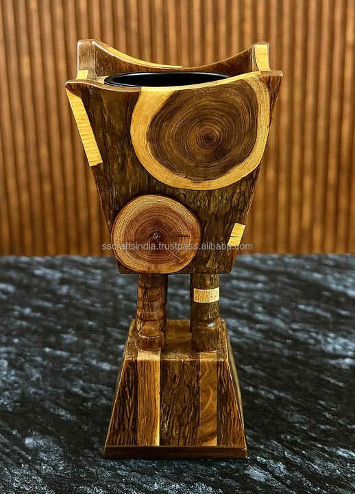 Best Selling Custom Epoxy Resin and Wood Bakhoor Burner Traditional Design for Modern Homes Perfect for Incense Lovers