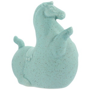 Cheval décoratif Sculpture Vaisselle Objet Vacances et Noël Décoratif Cheval Accent Artisanat Fait Main À Bonnes Affaires - Product Image 3