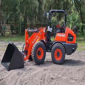 Cargadora de ruedas Kubota R430 2023, nuevo modelo novedoso con motor central y componentes de bomba - Product Image 6