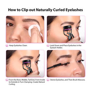 Recourbe-cils en acier inoxydable personnalisable avec logo personnalisé, prix de gros - Product Image 6