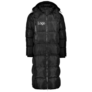 แจ็คเก็ตบอมเบอร์มีฮู้ดสำหรับผู้ชายเสื้อโค้ทฤดูหนาว - Product Image 1