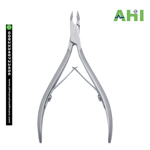 Pince à cuticules dentaire en acier inoxydable, poignée ergonomique manuelle, certifiée CE classe I - Product Image 2