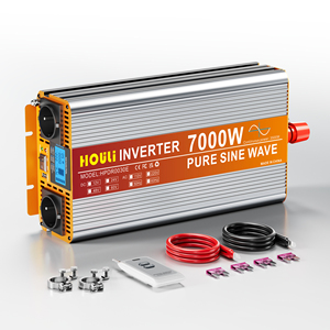 <span class=keywords><strong>Inverter</strong></span> a Onda Pura HOULI 3000W 4000W 5000W 6000W 7000W di Picco da DC <span class=keywords><strong>12V</strong></span> 24V 48V 60V a AC <span class=keywords><strong>220V</strong></span> per Impianti Off-Grid, Certificato CE ROHS - Product Image 1