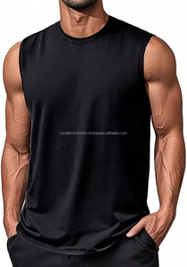 2025 été nouvelle marque vêtements pour hommes musculation et Fitness maille gymnases Stringer débardeurs - Product Image 3