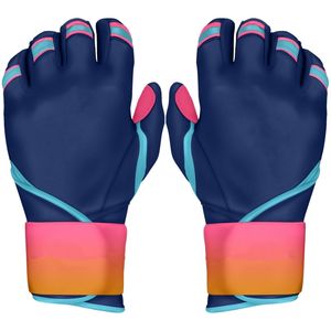 Professionnel adulte hommes numérique longue manchette en cuir véritable écologique séchage rapide poignet soutien Baseball frappeur gant personnalisé - Product Image 1