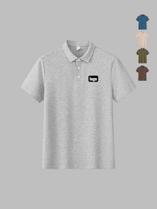 เสื้อโปโลผ้าฝ้ายสำหรับผู้ชายชุดยูนิฟอร์มทำงานลำลองระบายอากาศผลิตโลโก้ตามสั่งจากโรงงานในเวียดนาม - Product Image 4