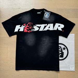 Camiseta de Manga Corta Unisex, Casual, a la Moda, Estilo Vintage Hell Star, Holgada, 100% Algodón, 250g - Product Image 2