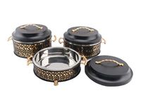 Chauffe-Plat de Luxe Tendance Écologique Personnalisable de Haute Qualité pour Traiteur et Fêtes, en Acier Inoxydable, à Gaz