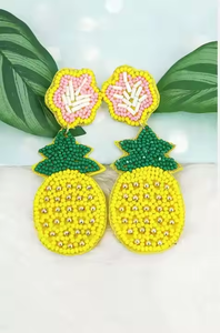 Boucles d'oreilles pour femmes artisanales Nouveau design brodé de fruits par MD Handicrafts - Product Image 4