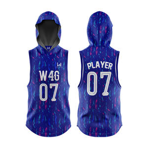 Camisetas de Flag Football Personalizadas 7v7 para Hombre, Sin Mangas, OEM ODM, Tallas Grandes, Impresión por Transferencia de Calor, 100% Poliéster, Absorben la Humedad - Product Image 6