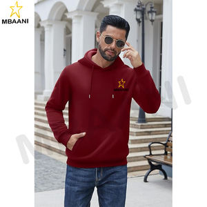 เสื้อฮู้ดแบบสวมหัวบุขนแกะ แขนยาว มีเชือกผูก กระเป๋าแบบคังก้า สำหรับผู้ชายและผู้หญิง - Product Image 5