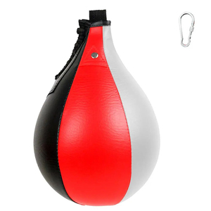 Ballon de vitesse en cuir personnalisé de premier ordre pour l'entraînement de boxe, de haute qualité, écologique, service OEM, vente chaude - Product Image 4