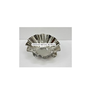 Bol de service en acier inoxydable martelé bol à chocolat élégant pour vaisselle et ustensiles de service ustensiles de cuisine en métal pour décor de Table à manger - Product Image 1