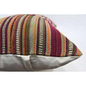 Multicolor Kilim Wool Rug 16x36 Inch Woven with Vintage Pattern - Product Image 5