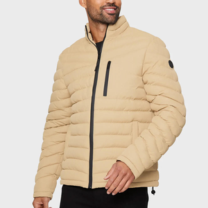 Veste de sport professionnelle courte conçue sur mesure, confortable et respirante avec capuche chaude pour l'hiver, style High Street - Product Image 1