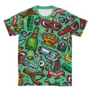 Camiseta deportiva informal para hombre, camiseta con logotipo impreso personalizado, método de impresión Digital, fábrica, venta al por mayor, diseño en blanco para sublimación - Product Image 1