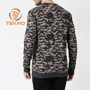 เสื้อฮู้ดสวมหัวแบบลำลองของผู้ชายเสื้อสเวตเชิ้ตผ้าฟลีซคอกลมผ้าคอตตอนลายพื้นสำหรับฤดูหนาว - Product Image 3