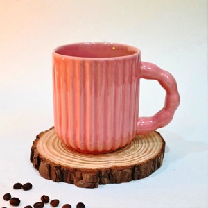 แก้วมัคเซรามิกงานแฮนด์เมดขนาด500มล. สีขาวหรูหราพิมพ์โลโก้ได้ตามต้องการ - Product Image 6