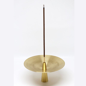 Antique Gold Brass Metal Square <b>Incense</b> <b>Stick</b> <b>Holder</b> - Product Image 6