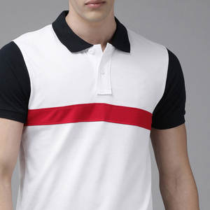 Polo en coton de qualité supérieure pour hommes, respirant, doux, tricoté, à manches courtes, mode décontractée, approvisionnement d'usine OEM, grande taille - Product Image 5