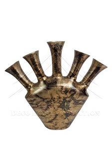 Florero de piso de aluminio de metal americano en plata pulida para piso, bodas, decoración del hogar y Adorno de sala de estar - Product Image 4