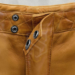 Pakistan Made Anti-Wrinkle <b>Men's</b> <b>Leather</b> Pants Unique Customizable Design Loose Slim Fit Casual Work <b>Trousers</b> on Sale - Product Image 4