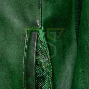 Chaqueta de Cuero de Alta Calidad para Hombre, Estilo Motero, Personalizada, Impermeable, Informal, con Logotipo Personalizado OEM - Product Image 4