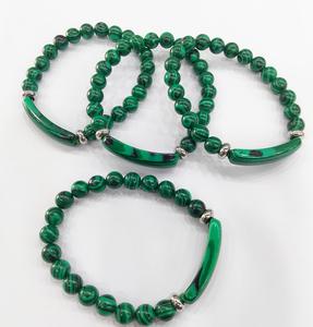 Bracelet Soha Agate Malachite de haute qualité forme d'amoureux de pierre naturelle pour les anniversaires du bouddhisme bijoux/cadeaux haute vente-So - Product Image 4