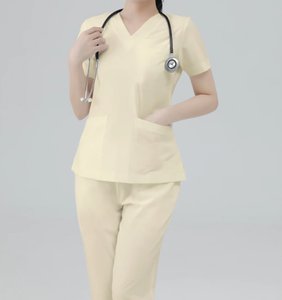 Calidad superior-Uniformes médicos de hospital Scrubs-Tamaño personalizado Scrubs Uniforme para hombres, mujeres-Scrub Sets Tamaño libre - Product Image 5