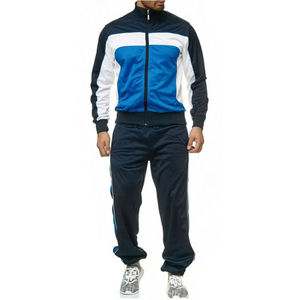 Ensemble survêtement vintage brodé pour homme en polyester, coupe oversize, coupe-vent, personnalisable, deux pièces (pantalon inclus), collection automne 2025 – Conception OEM - Product Image 5