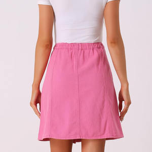 Jupe en jean décontractée élégante de haute qualité pour femmes Mode moderne Utilisation quotidienne Tissu doux Approvisionnement en vrac Jupe en jean pour femmes - Product Image 6