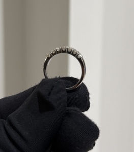 <b>14K</b> 18K Solid <b>Gold</b> Diamond Band <b>Ring</b> for Women Stylish and Timeless - Product Image 5