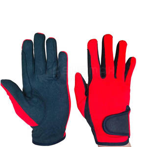 Services OEM Gants d'équitation unisexes de haute qualité Design unique avec matériau en cuir Bas quantité minimale de commande Dernière Collection Hiver - Product Image 1