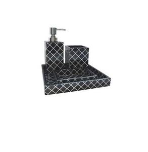 Accessoires de salle de bain, incrustation d'os, ensemble de salle de bain, vente en gros, prix en vrac, haute qualité - Product Image 5