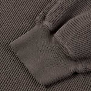 Suéter de Cuello Redondo para Hombre, 100% Algodón, Térmico, Invernal, Personalizado OEM, Suéter Liso, Fabricante de Sudaderas para Hombre - Product Image 3