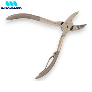 Non Slip Handle Toenail Clipper Cutter Precision Curved Blade Cutters for Thick and Ingrown Nails Podiatry Nippers - Product Image 3