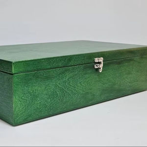 กล่องไม้เก็บเครื่องประดับทำจากไม้กล่องไม้เก็บเครื่องประดับหลากสไตล์ที่กำหนดเอง - Product Image 1