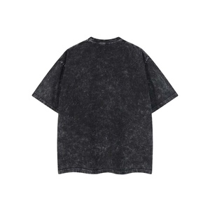 Blank Heavyweight <b>T</b>-<b>shirt</b> Vintage Style Unisex <b>T</b> <b>Shirt</b> <b>Men</b> Short Sleeve Garment Dyed Acid Wash <b>T</b>-<b>shirt</b> - Product Image 5