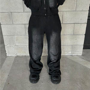 Pantalones de diamantes de imitación para hombre de alta calidad último estilo diseño personalizado con patrón recto servicios OEM para adultos - Product Image 2