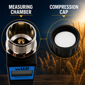 Wile65 Getreidefeuchtigkeitsmesser Hochpräzises Kapazitives Hygrometer Digitaler Feuchtigkeitstester für die Landwirtschaft - Product Image 3