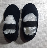 Zapatillas de Ballet Unisex Suaves con Parte Superior de Cuero Genuino, Forro de PU, Suela de Goma, Empaque y Marca Personalizables