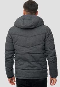 Front Logo Regular Length Lightweight <b>Padded</b> Latest Style Custom Men's <b>Waterproof</b> Breathable Winter Warm Canvas Puffer <b>Jacket</b> - Product Image 5