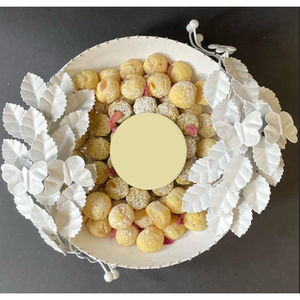 Tazón de Chocolate de Metal Chapado en plata moderno, vajilla de Hotel, tazón de servidor de Chocolate, postres para vajilla, tazón de servidor de dulces - Product Image 4