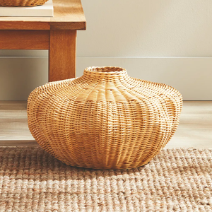 Jarrón de ratán Evren tejido a mano-2025 pieza de decoración moderna natural para regalos de inauguración de la casa | Venta al por mayor por Tienphong - Product Image 1