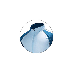 Venta al por mayor chándales hechos de poliéster 100% con chándales de moda anti-UV para hombres chándales transpirables lisos - Product Image 2