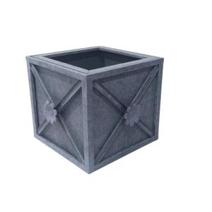 Maceta cuadrada, maceta, maceta, jardín, Patio, interior, exterior, producto a granel hecho a mano, forma y tamaño personalizados - Product Image 1